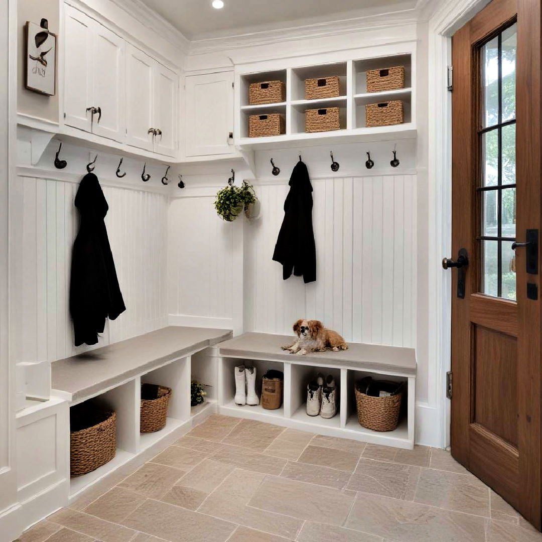 dog friendly mudroom