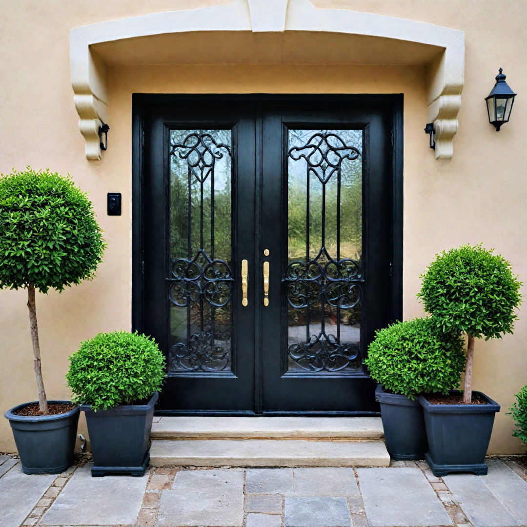 double french doors