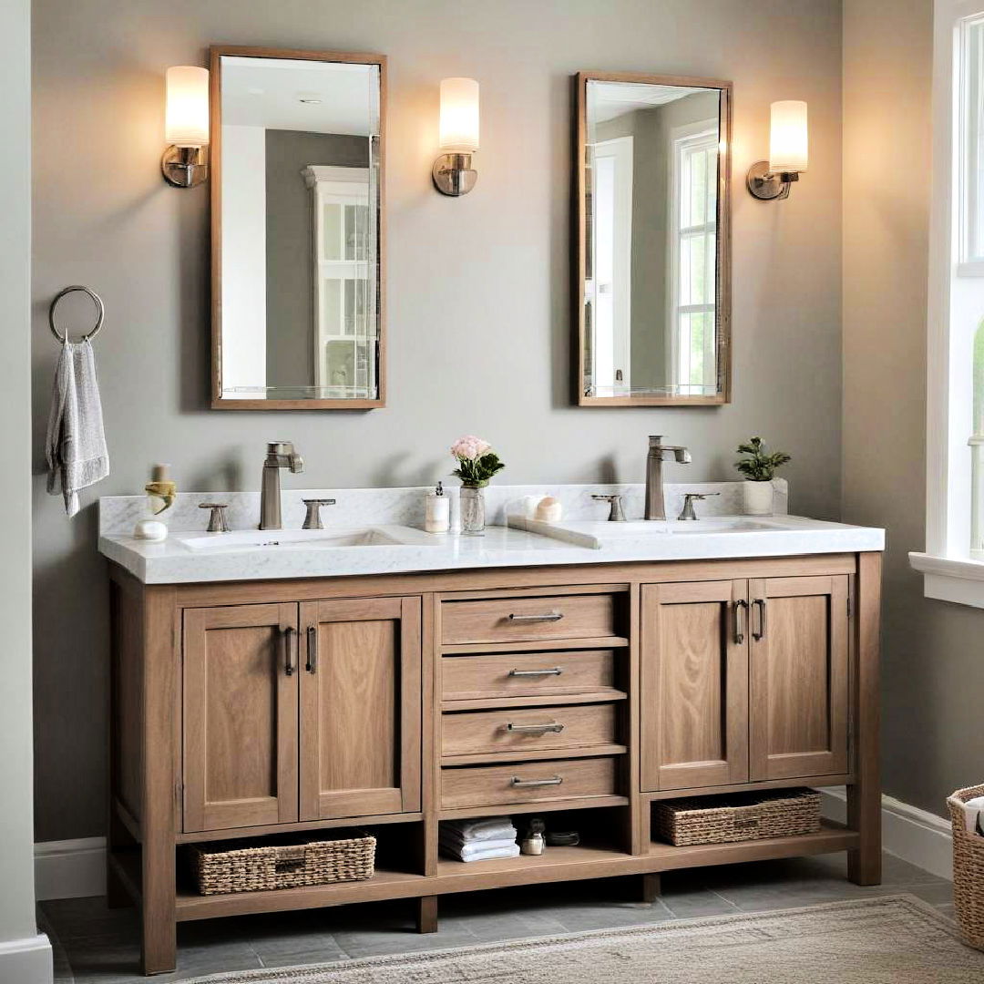 double vanity sinks