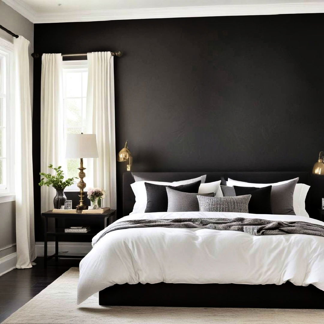 dramatic accent walls