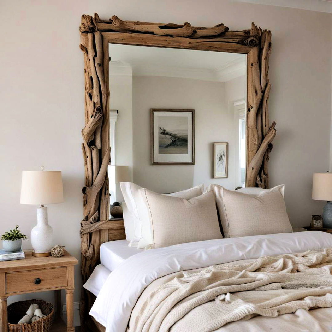 driftwood mirror frame