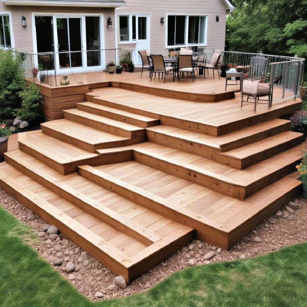 dual level deck