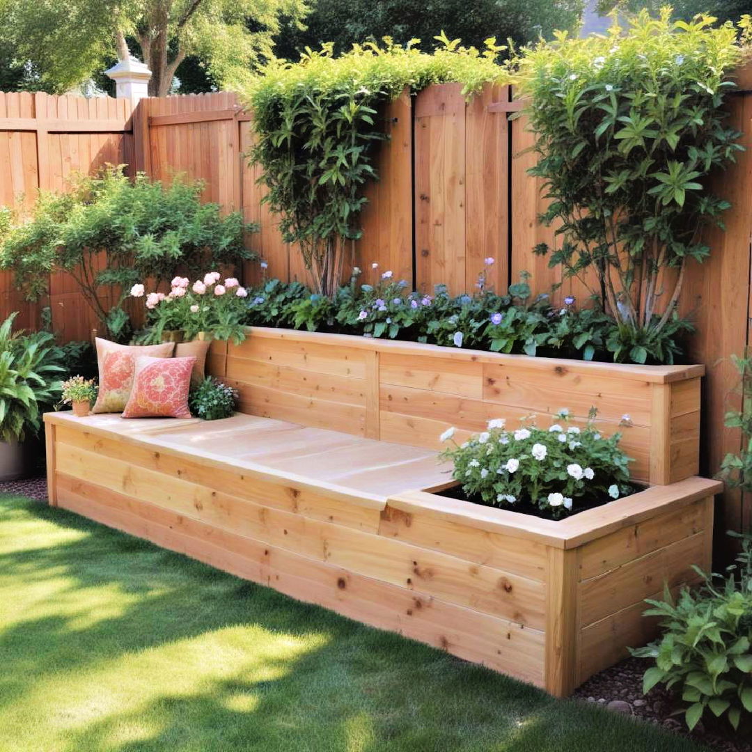 dual purpose garden benches