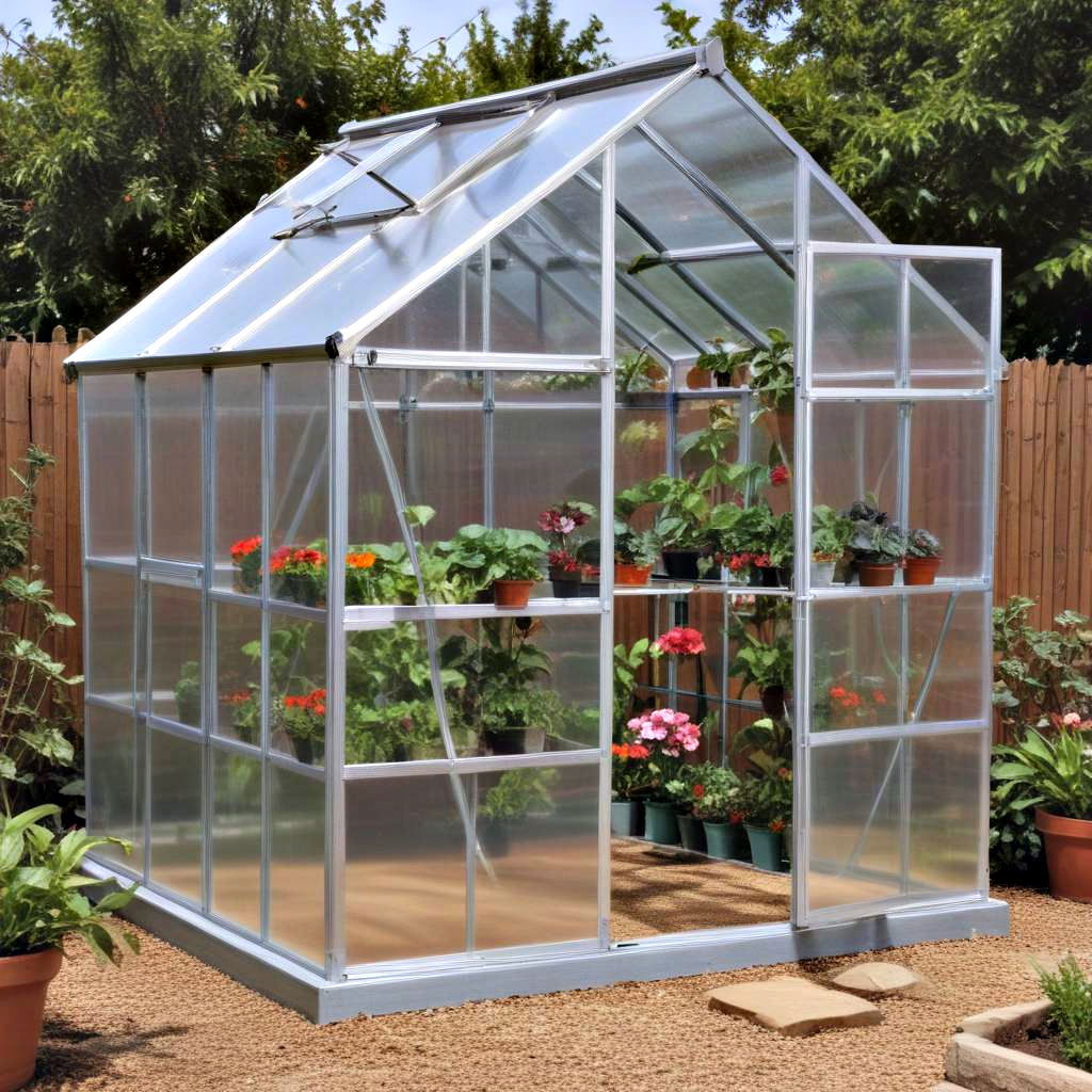 durable polycarbonate greenhouse