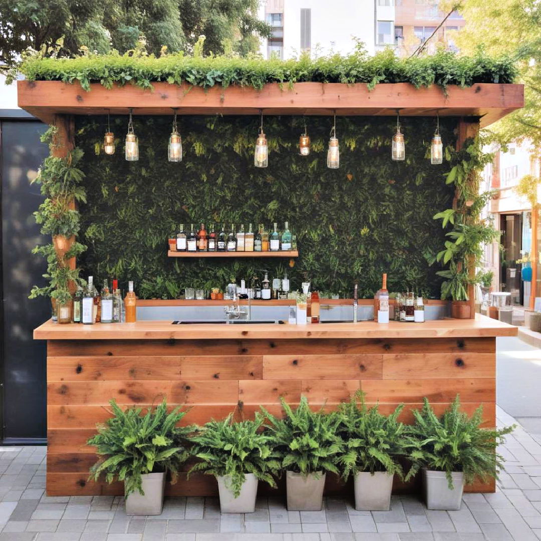 eco friendly green bar