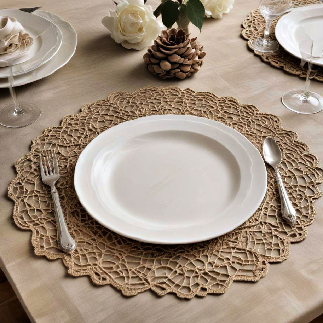 elegant placemats