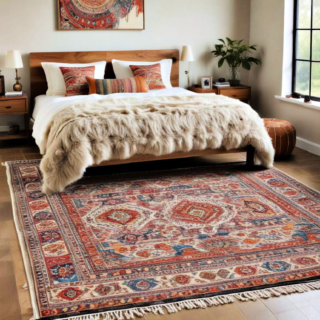 ethnic print rugs