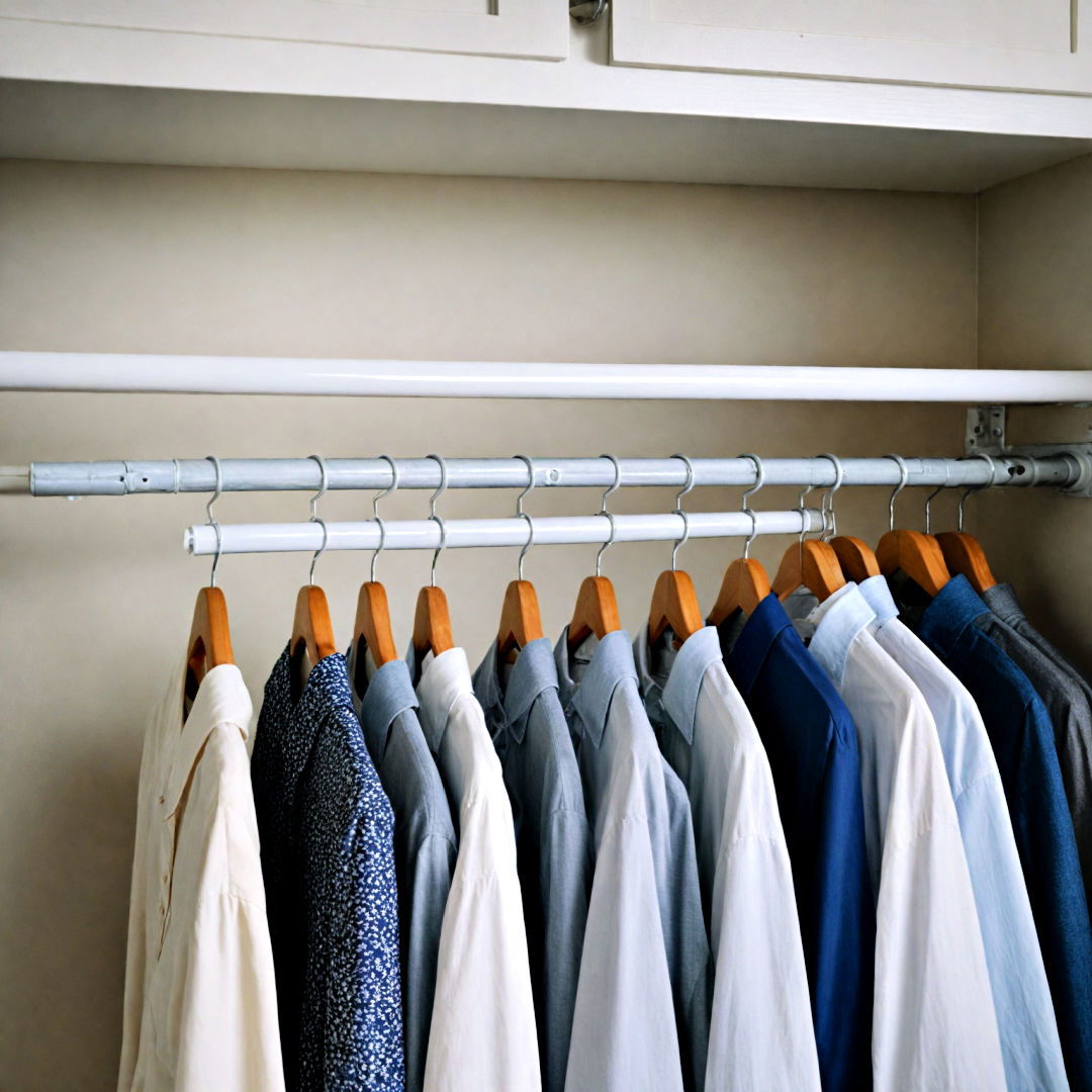 expandable closet rods