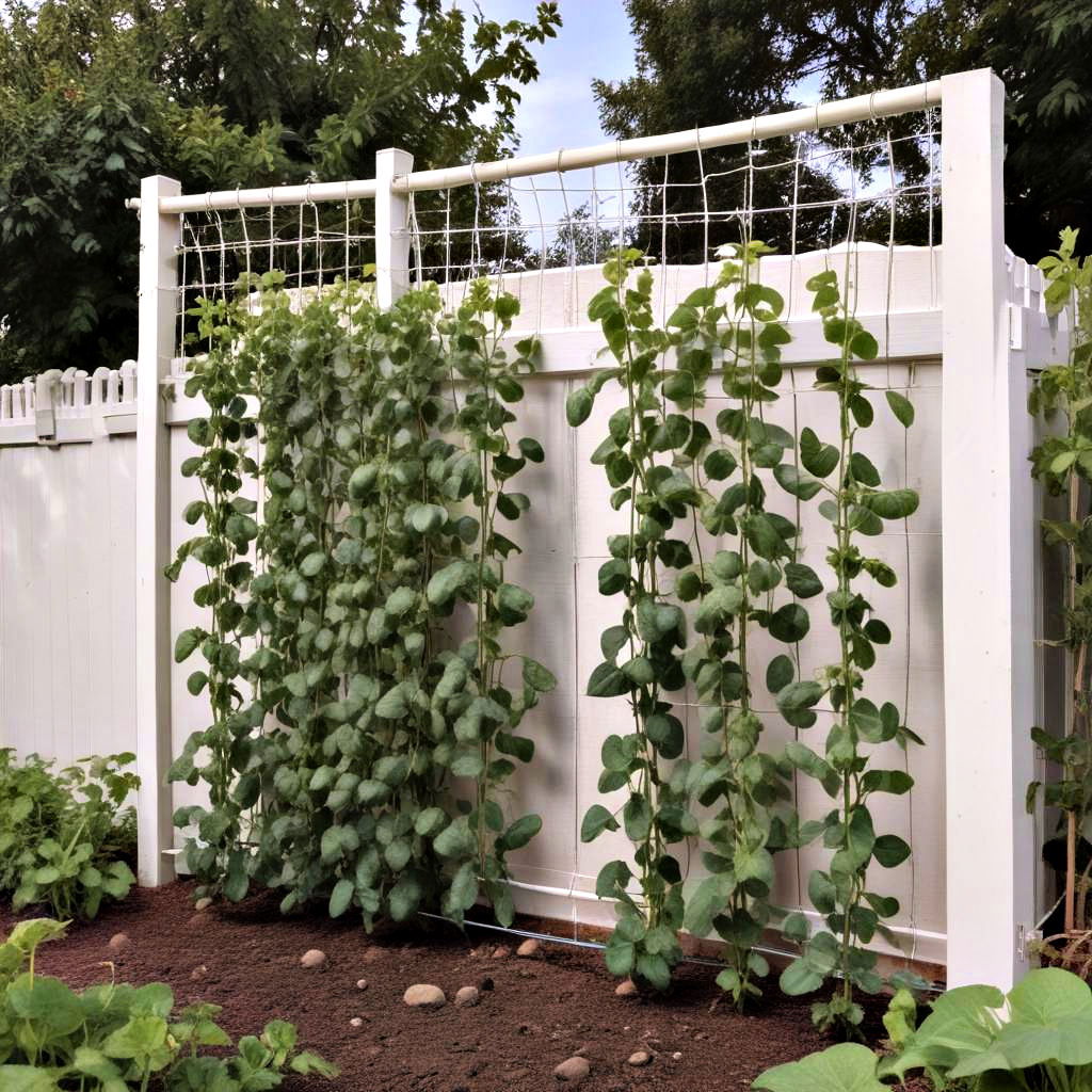 expandable pea trellis