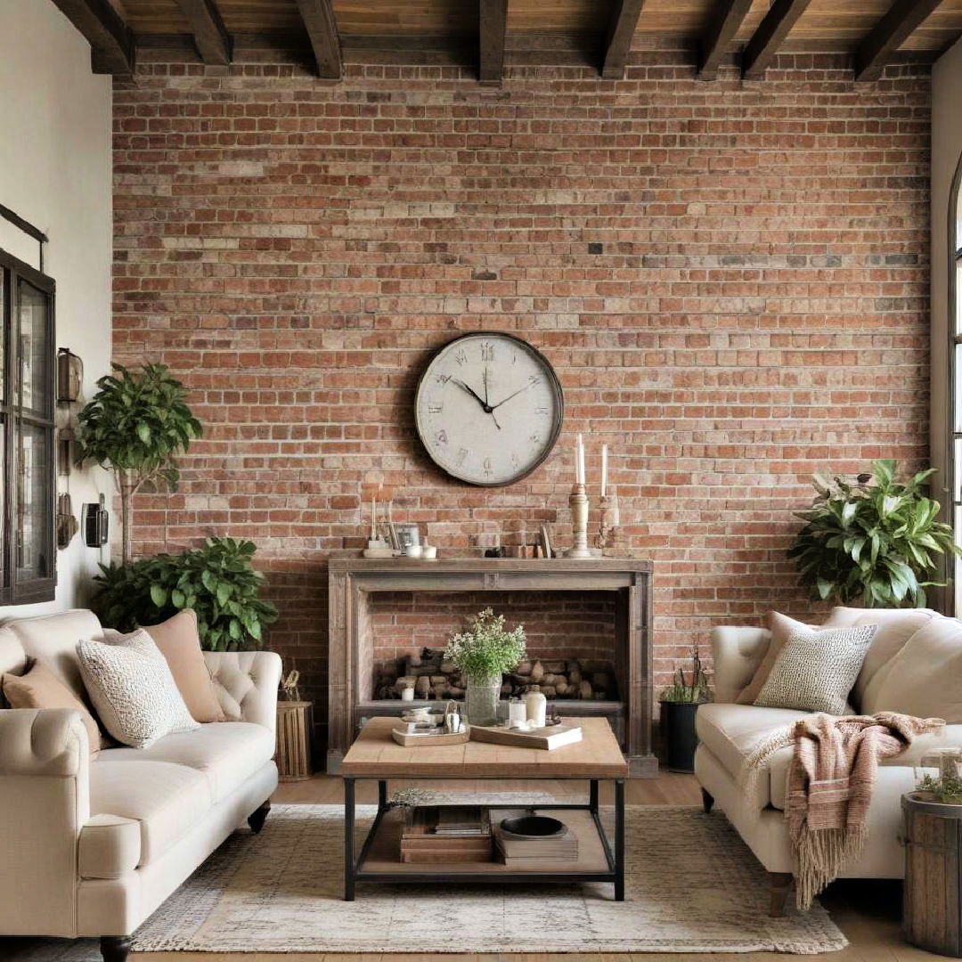 exposed brick