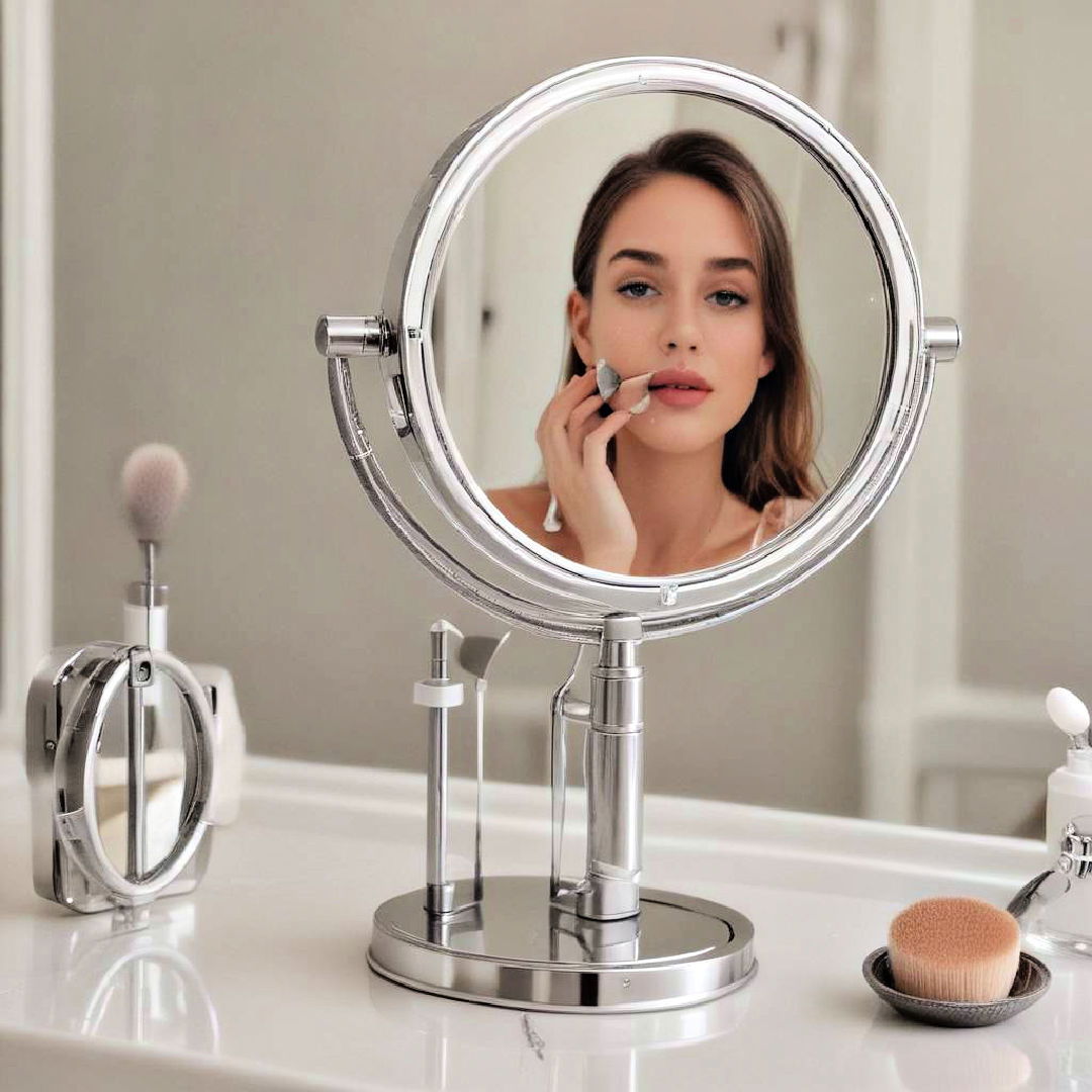 extendable makeup mirrors