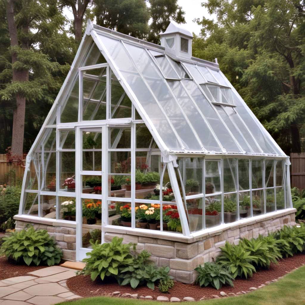 fantastic classic a frame greenhouse