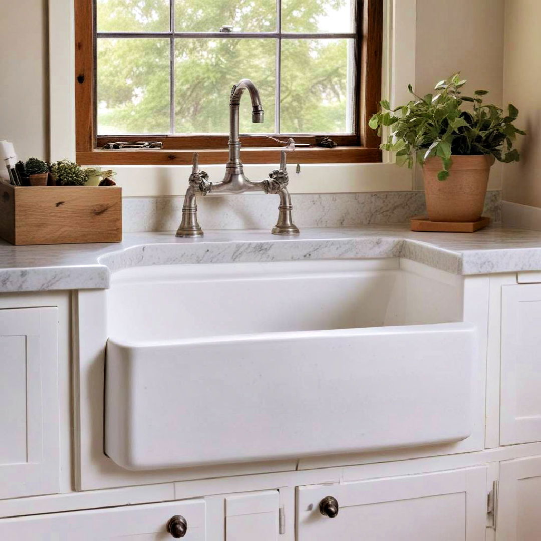 farmhouse sink