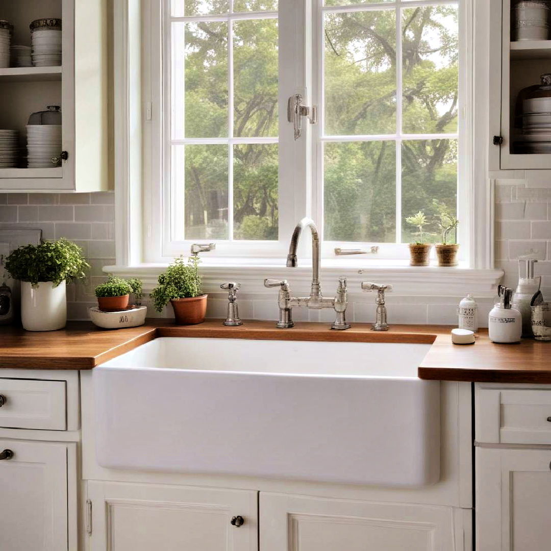 farmhouse sink