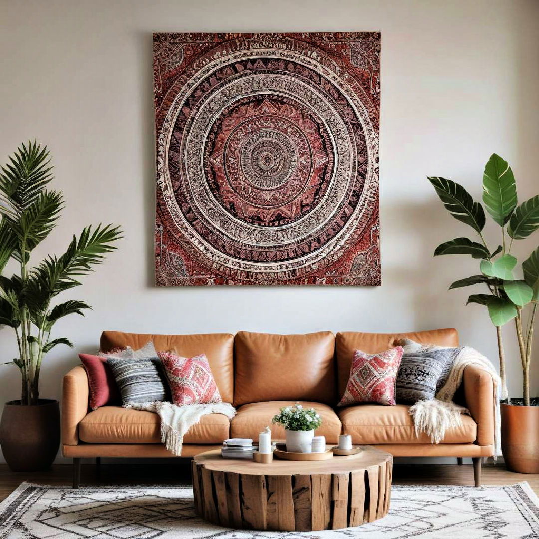 feature oversized wall art