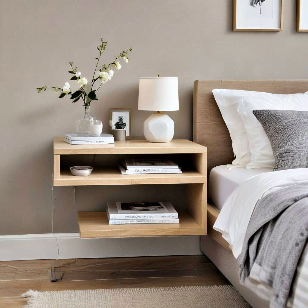 floating bedside tables