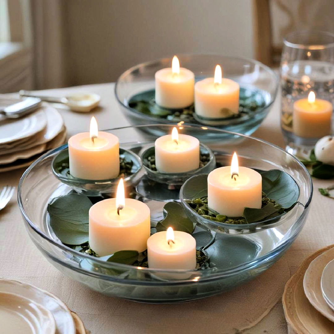 floating candle bowls