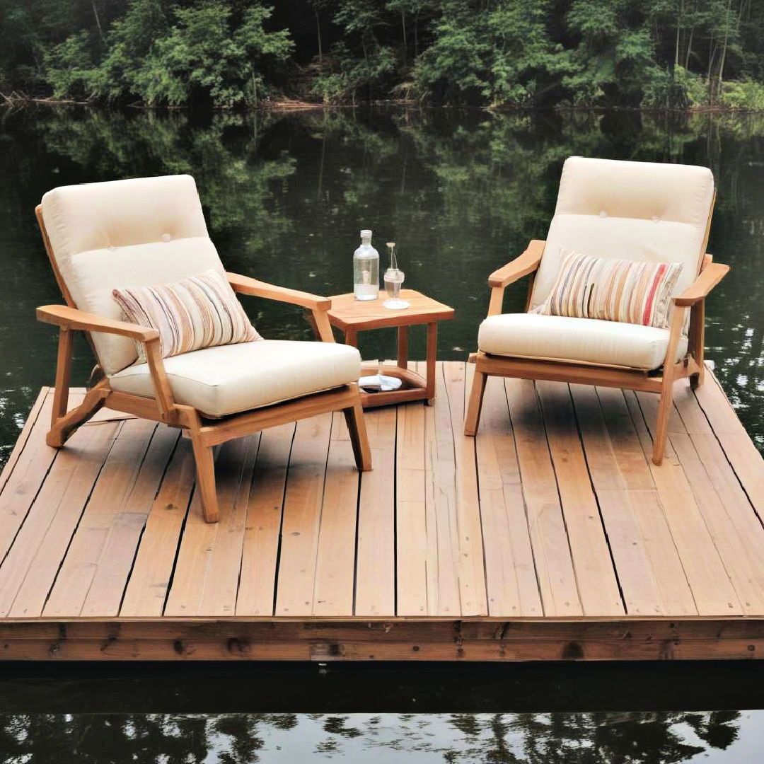 floating deck chairs