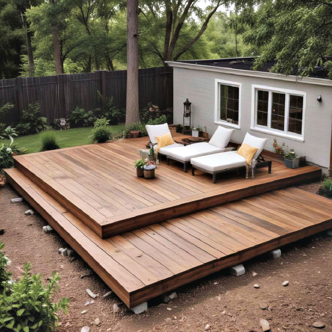 floating deck