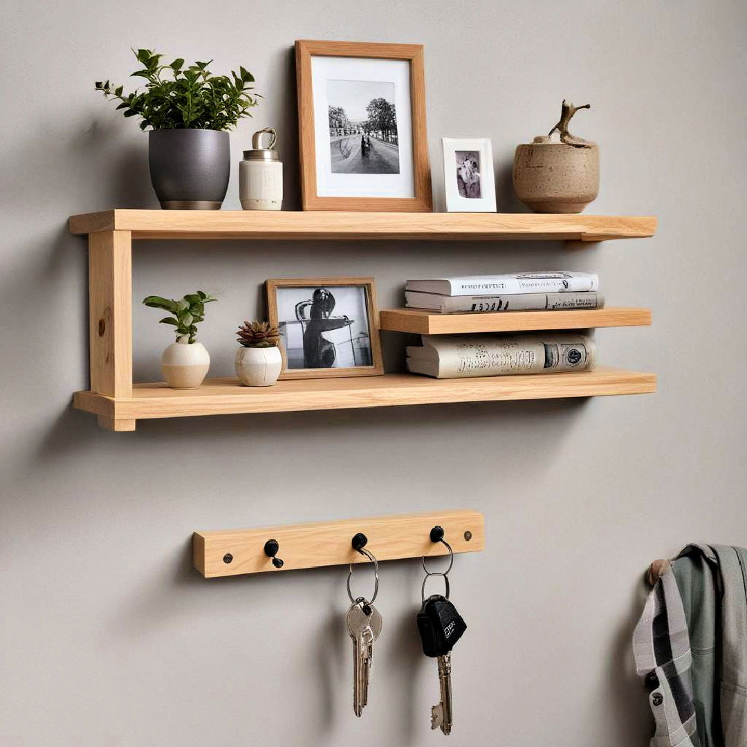 floating key shelves
