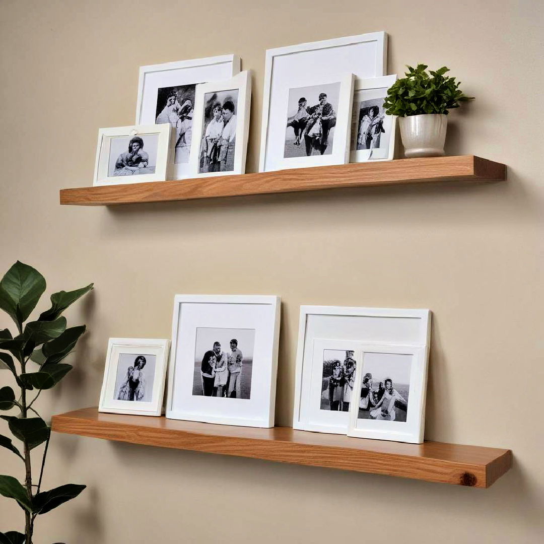 floating picture ledges