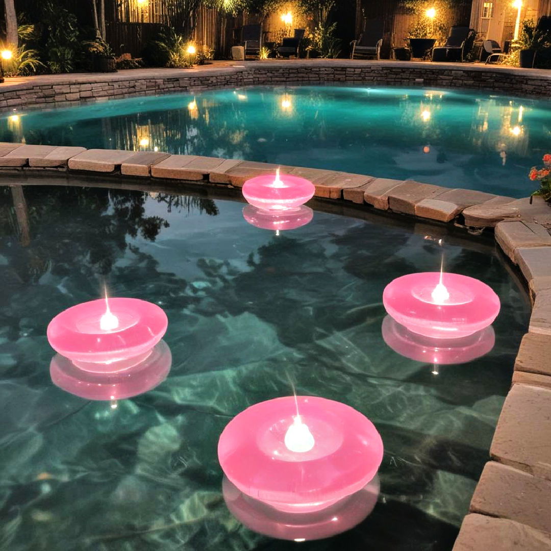 floating pool lights