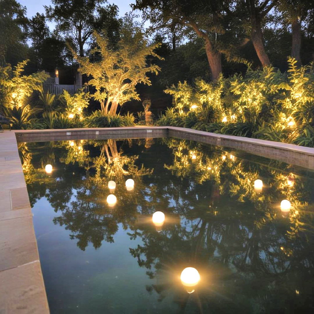 floating pool lights