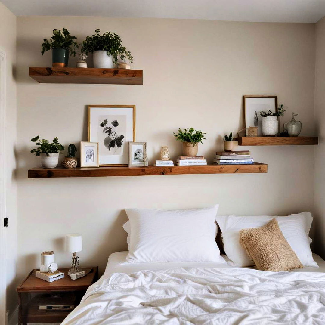 floating shelves