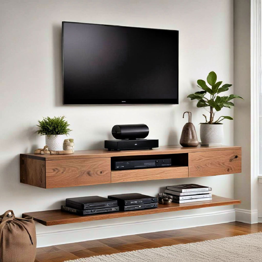 floating tv stand