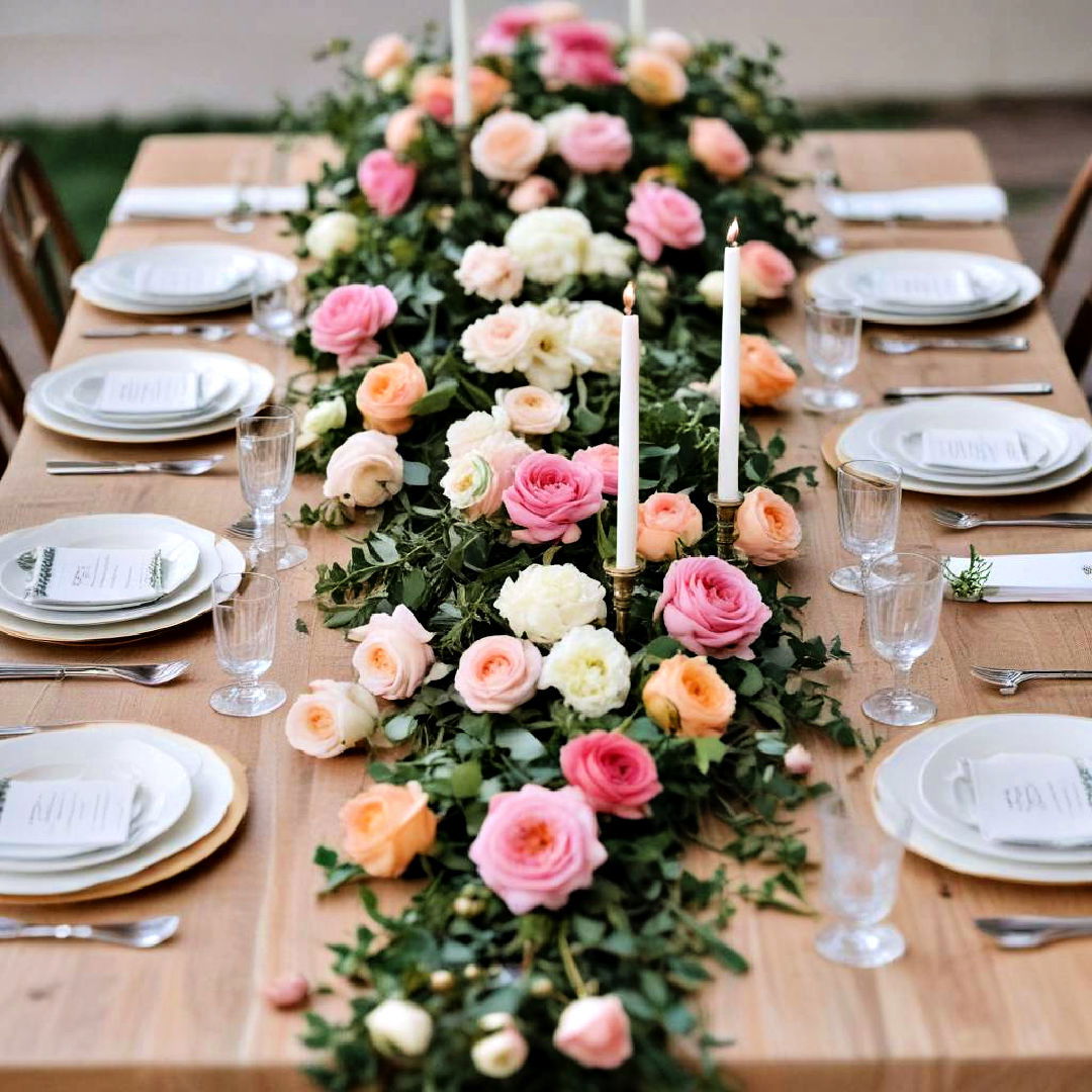 floral garlands