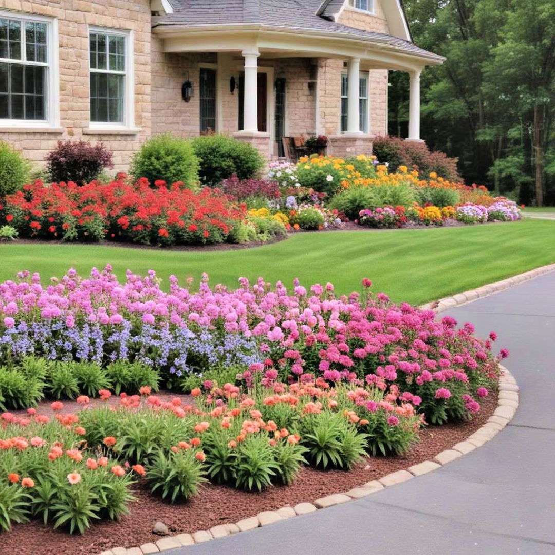 flower beds