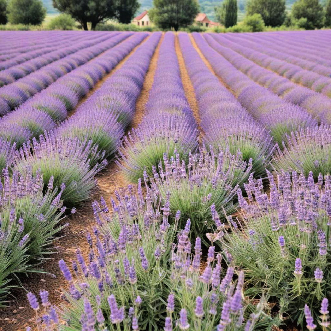 fragrant lavender fields