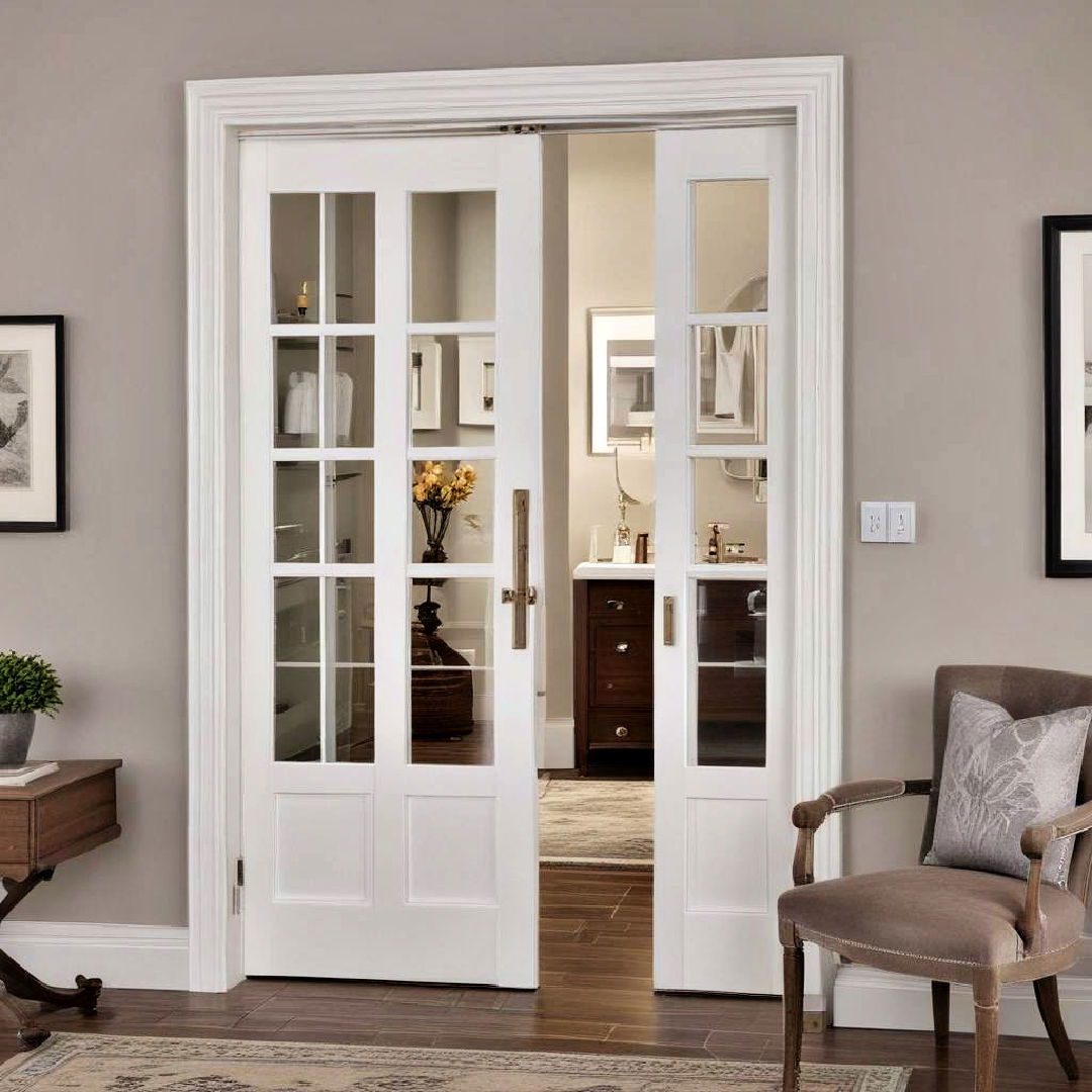 french sliding pocket door