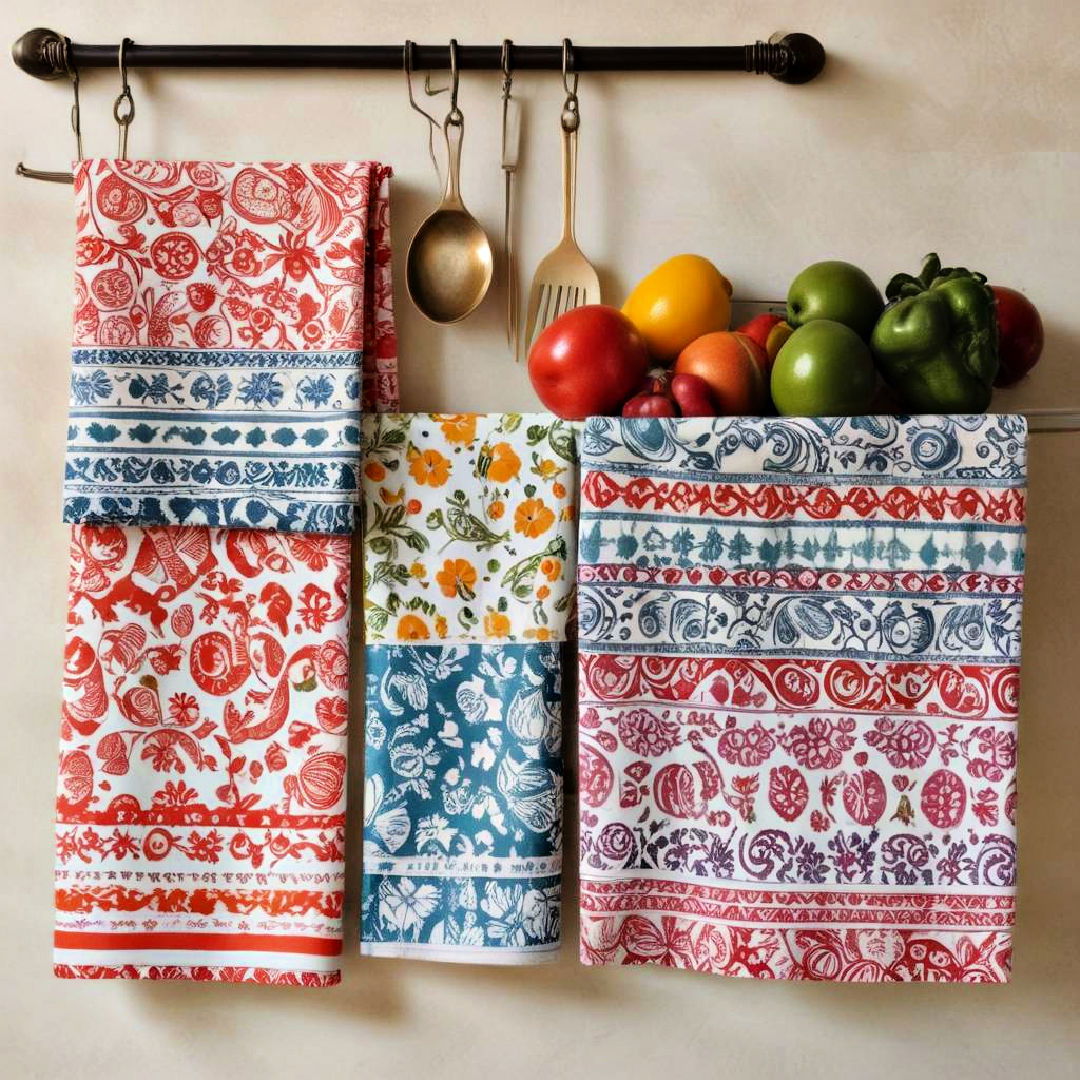 funky dish towels