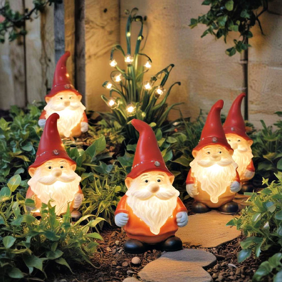 garden gnome lights