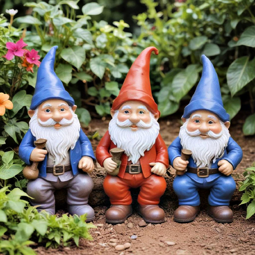 garden gnomes