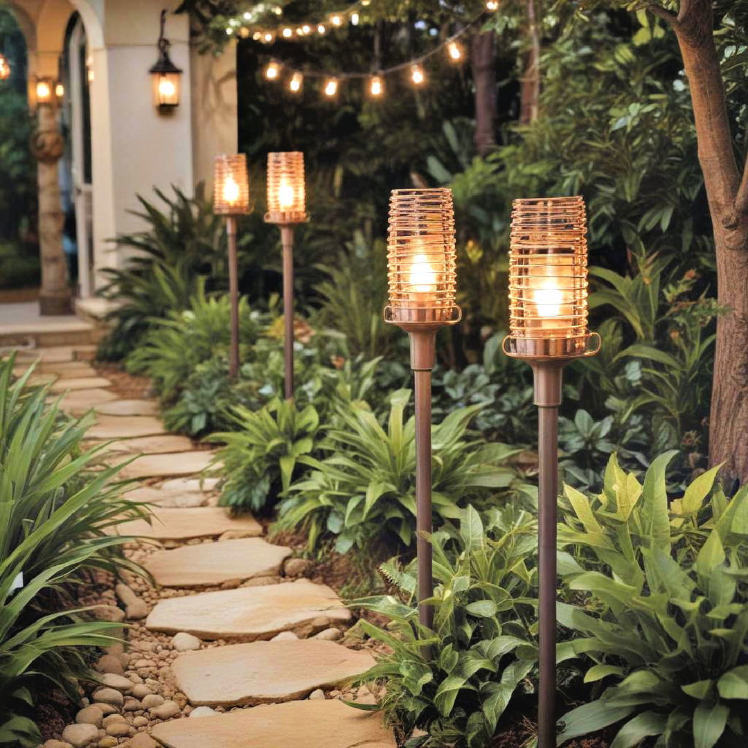 garden torches