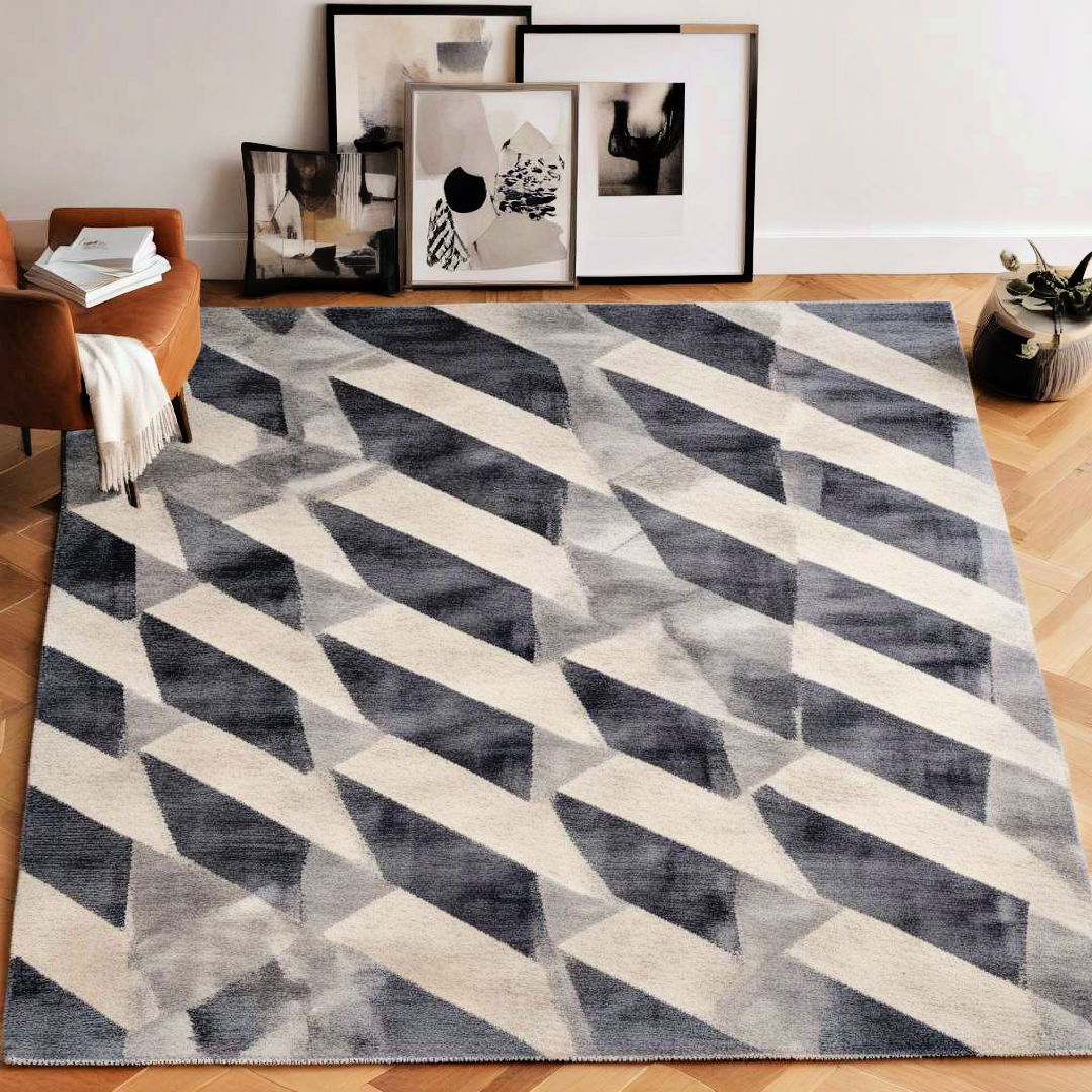 geometric pattern rugs