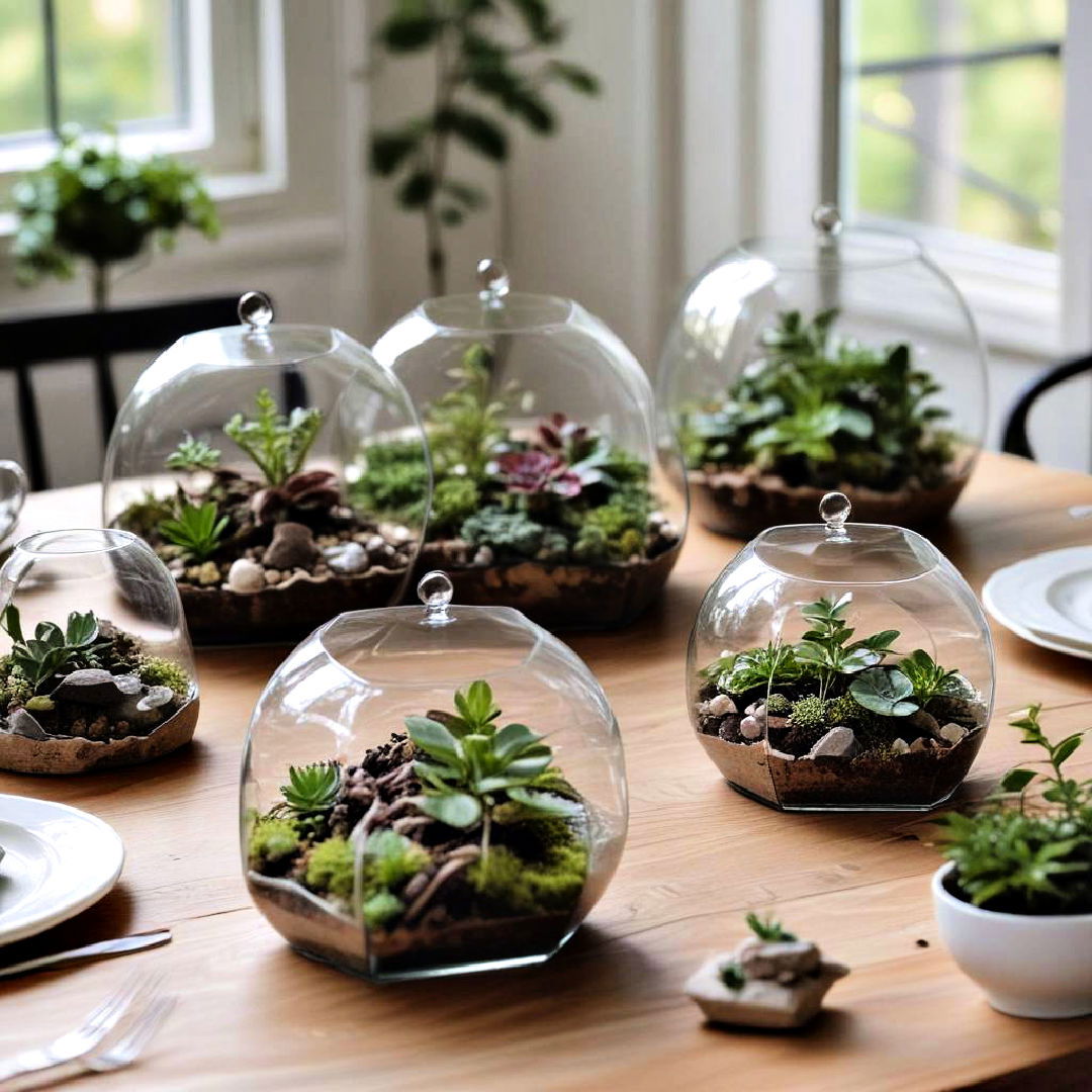 glass terrarium gardens