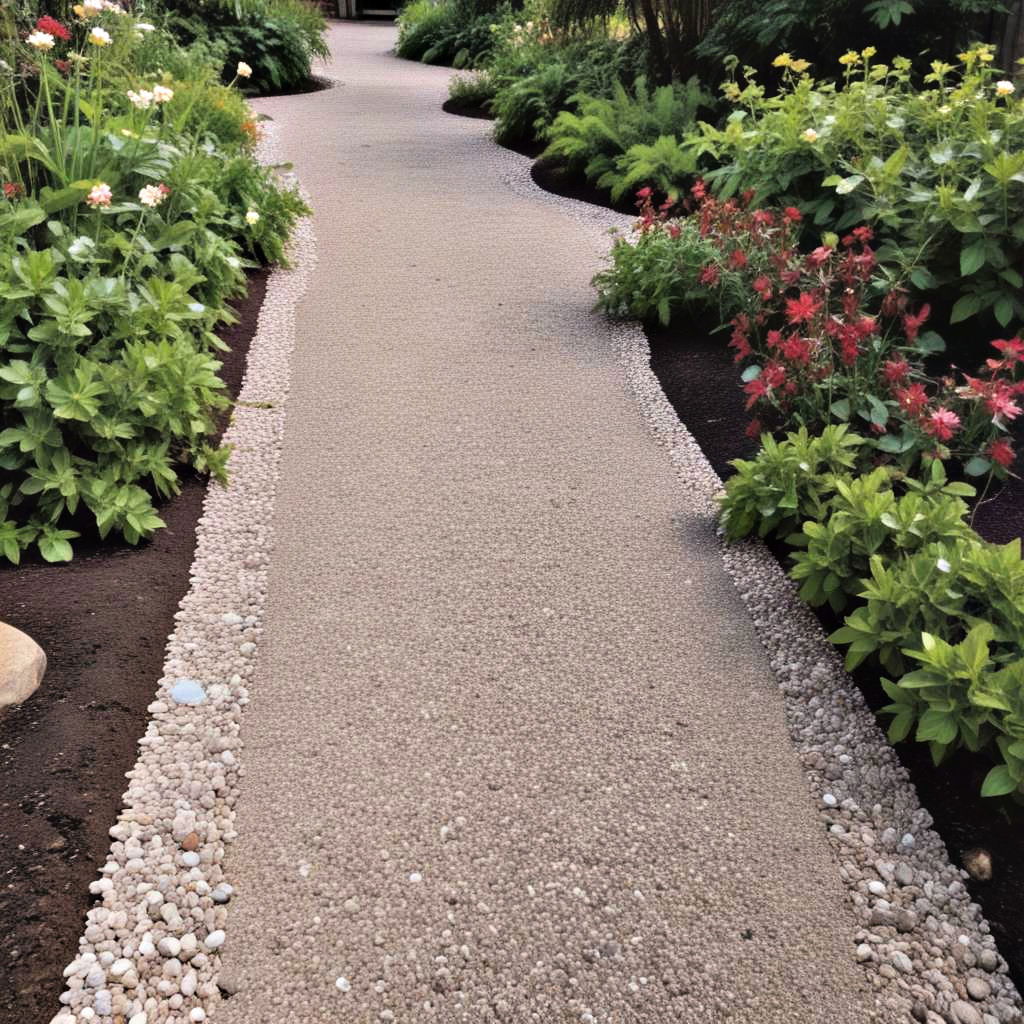 gravel paths