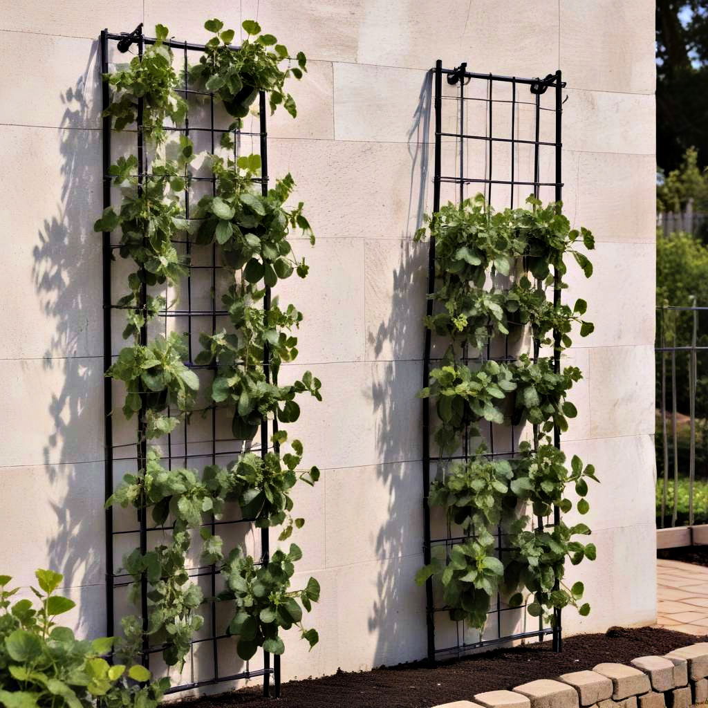 grid panel trellis