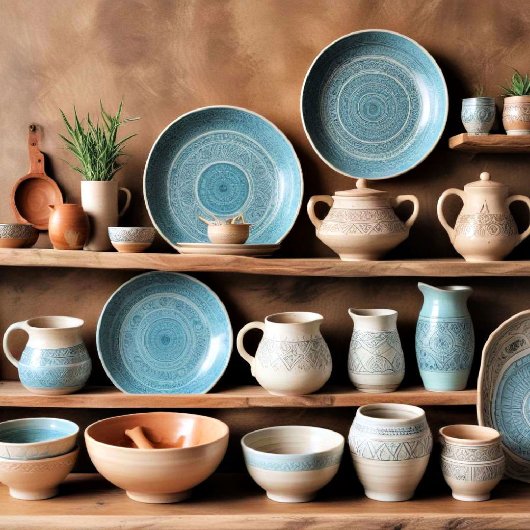 handcrafted pottery