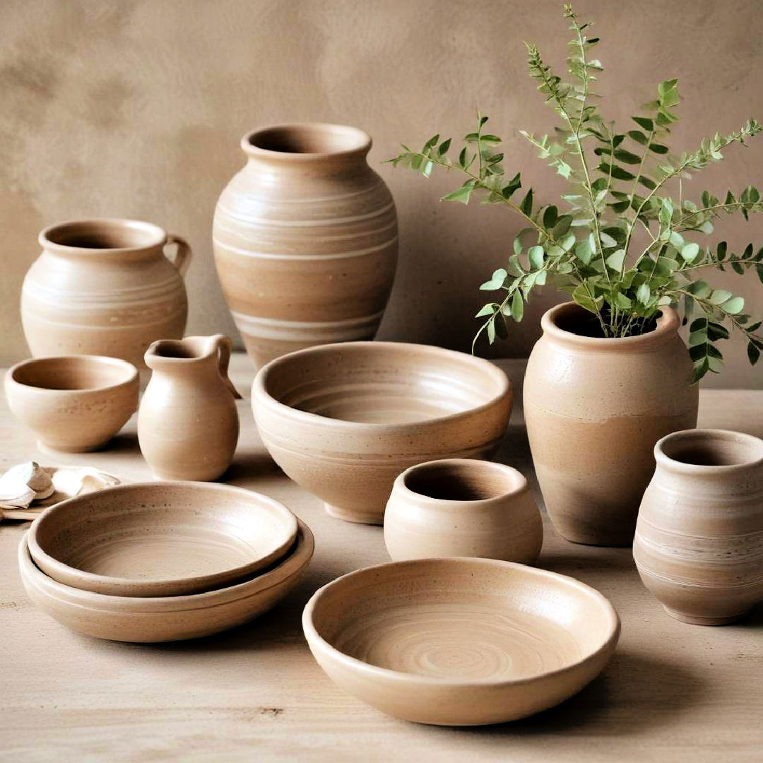 handcrafted pottery