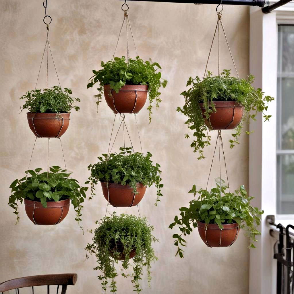 hanging herb garden