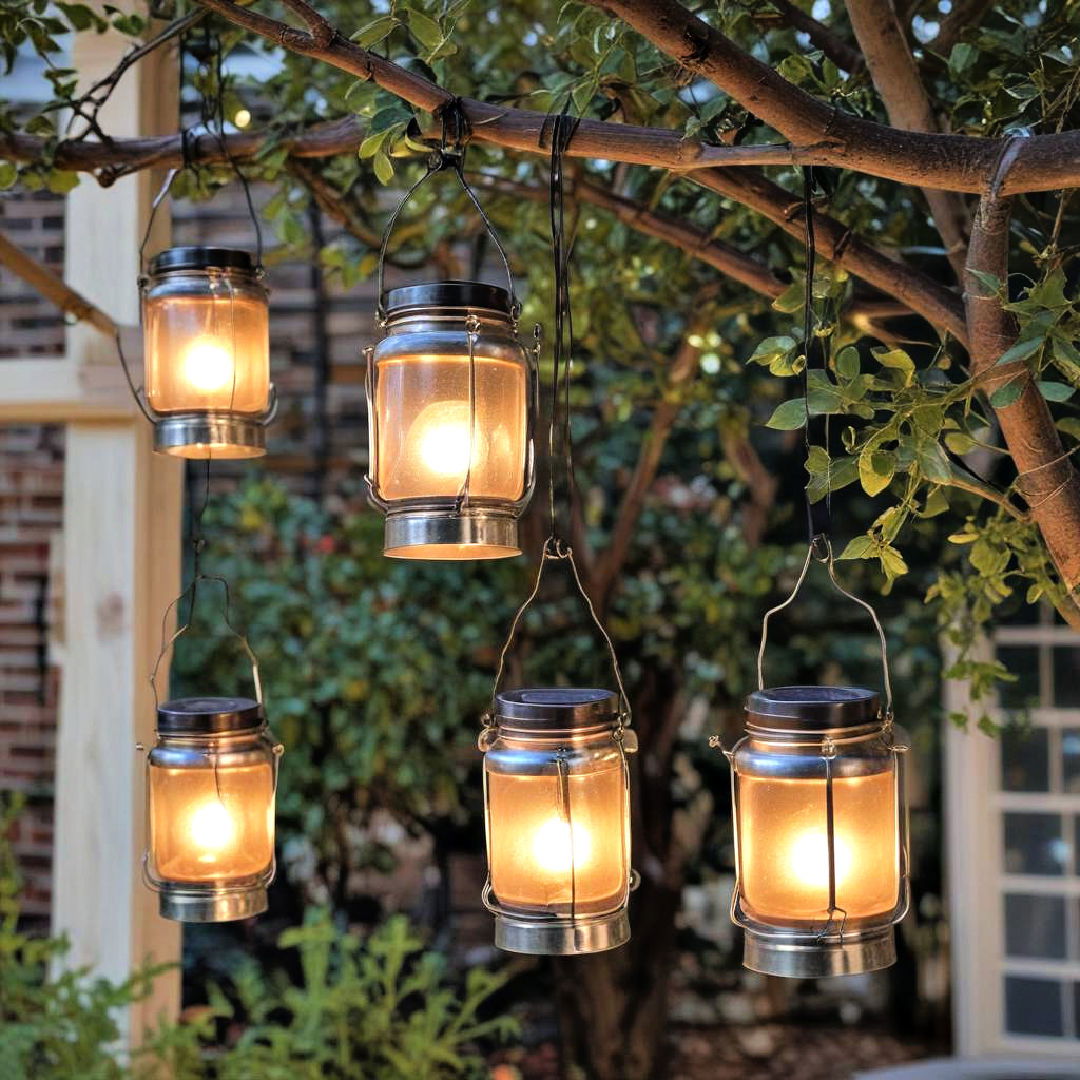 hanging solar lanterns