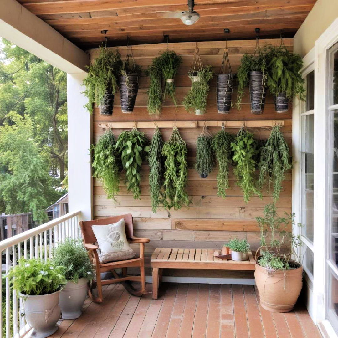 herb drying space