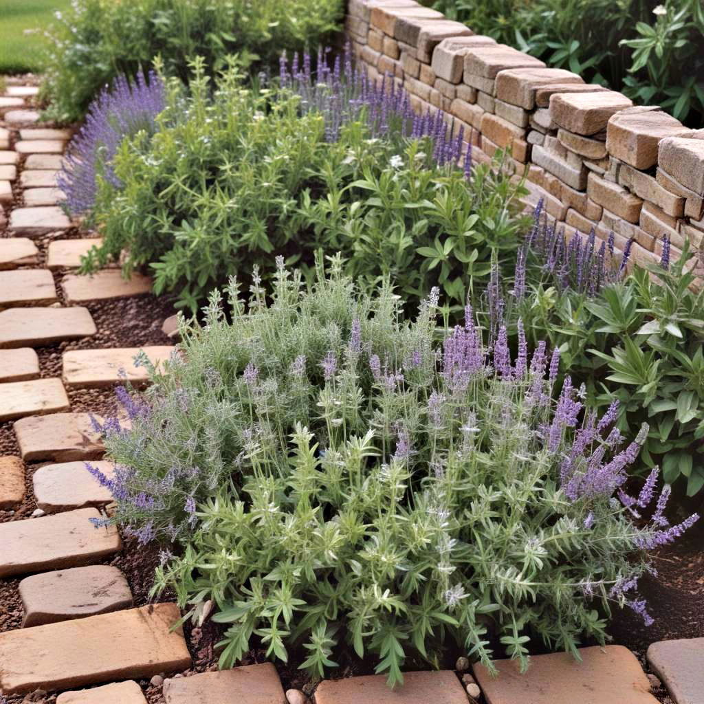 herb garden border