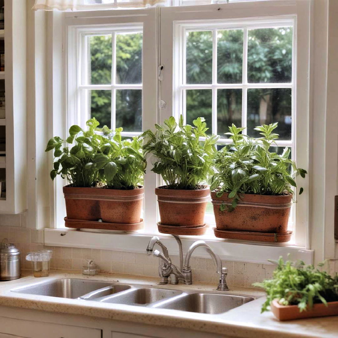 herb window garden