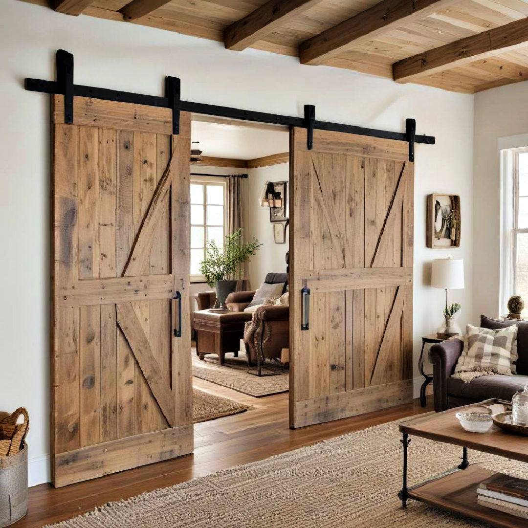 incorporate barn doors