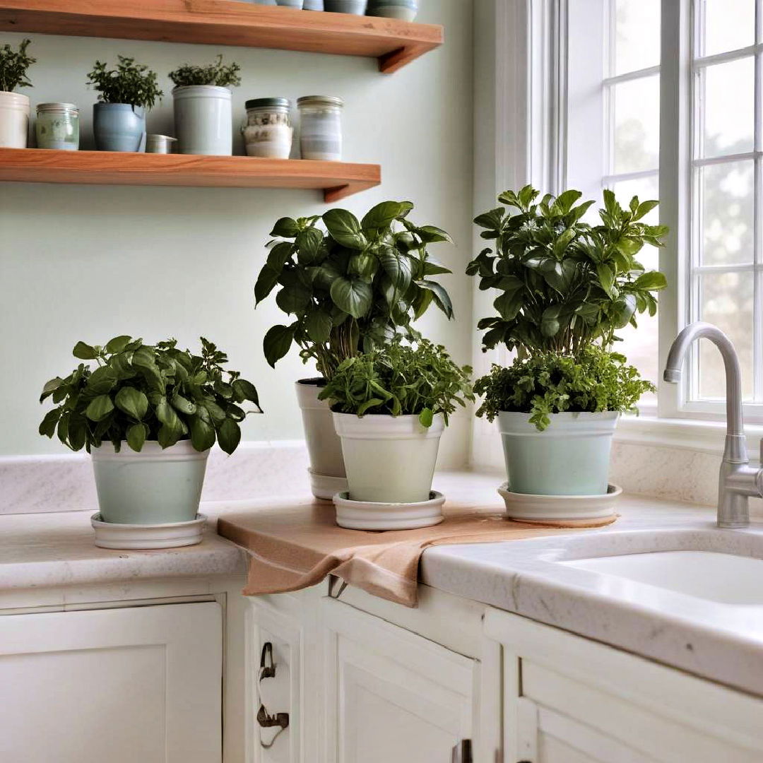 indoor herb garden